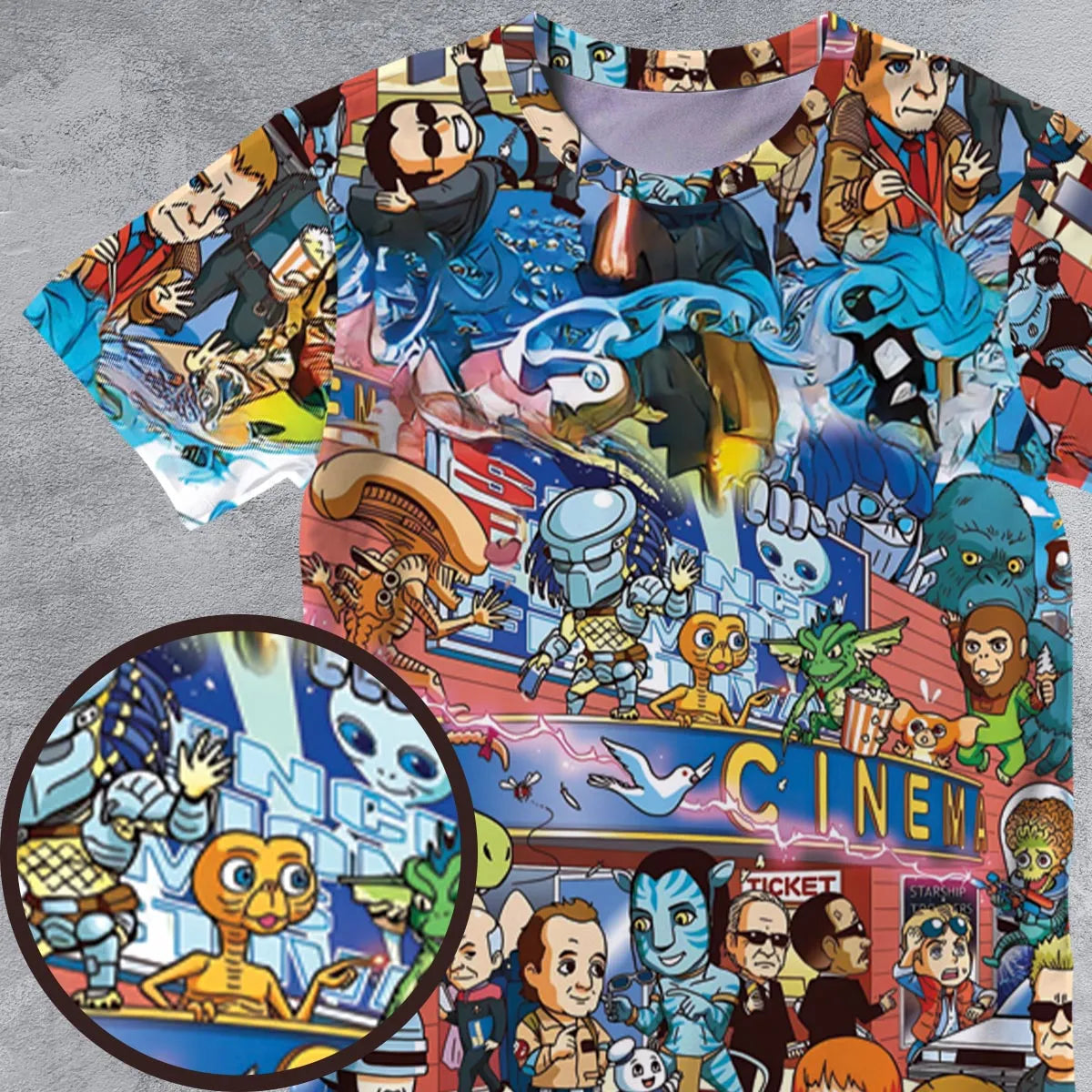 Full Print T-Shirt - GEYQLXWZ