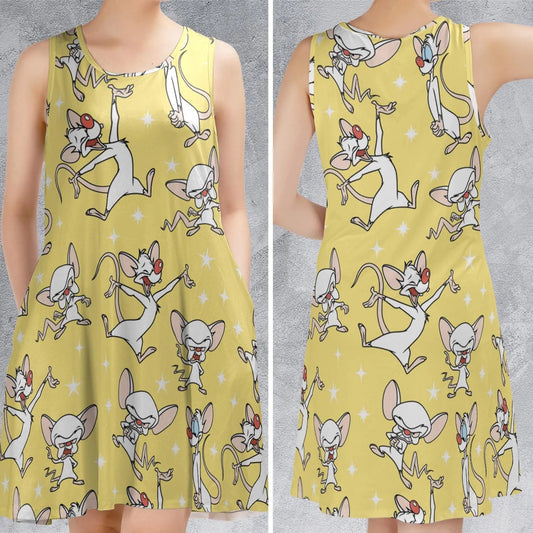 Casual Sleeveless Dress - 31JYRG82