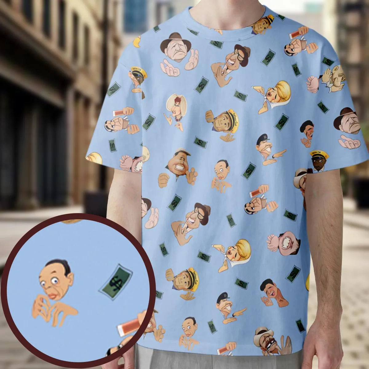Full Print T-Shirt - FET7EHYT