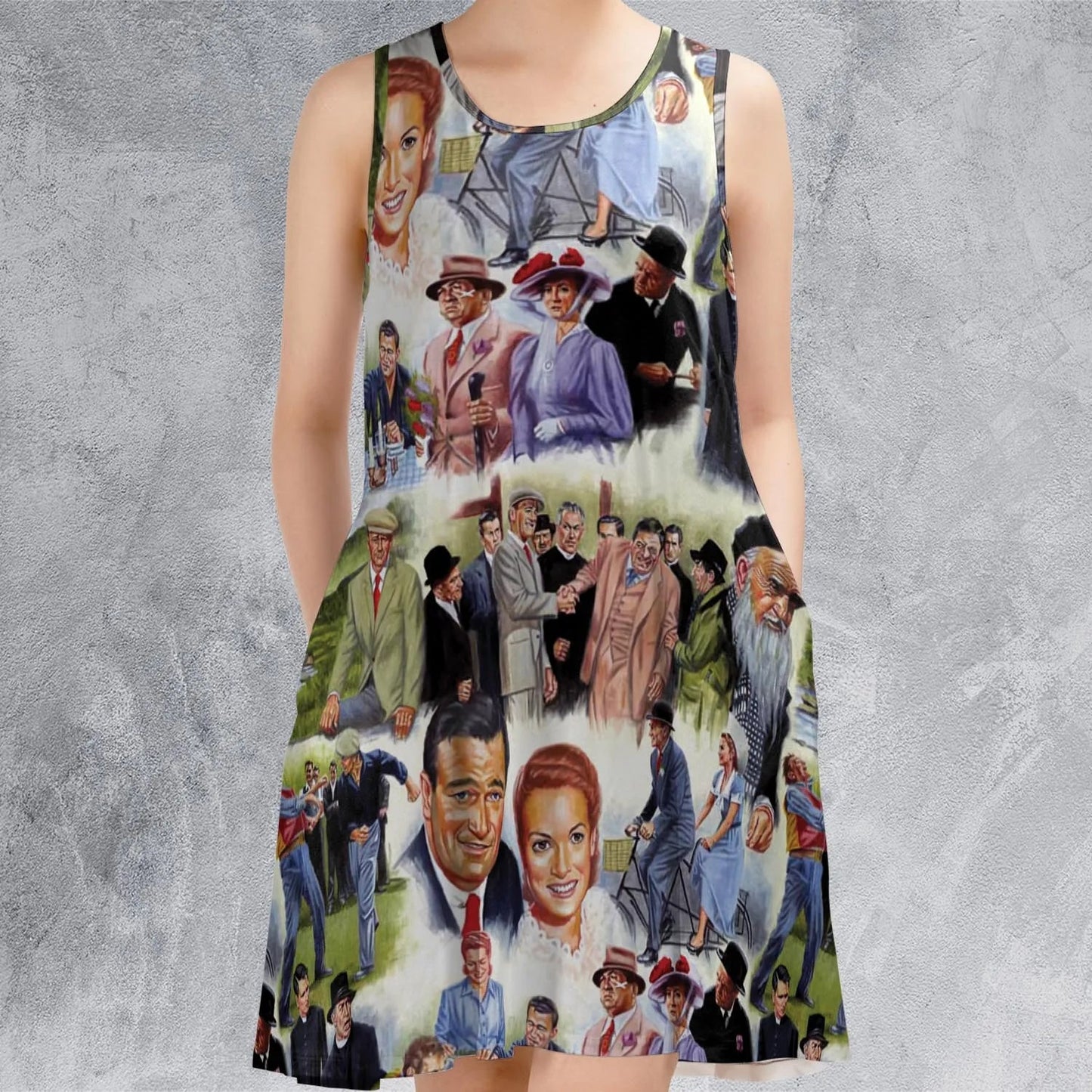 Casual Sleeveless Dress - U66R2NDP