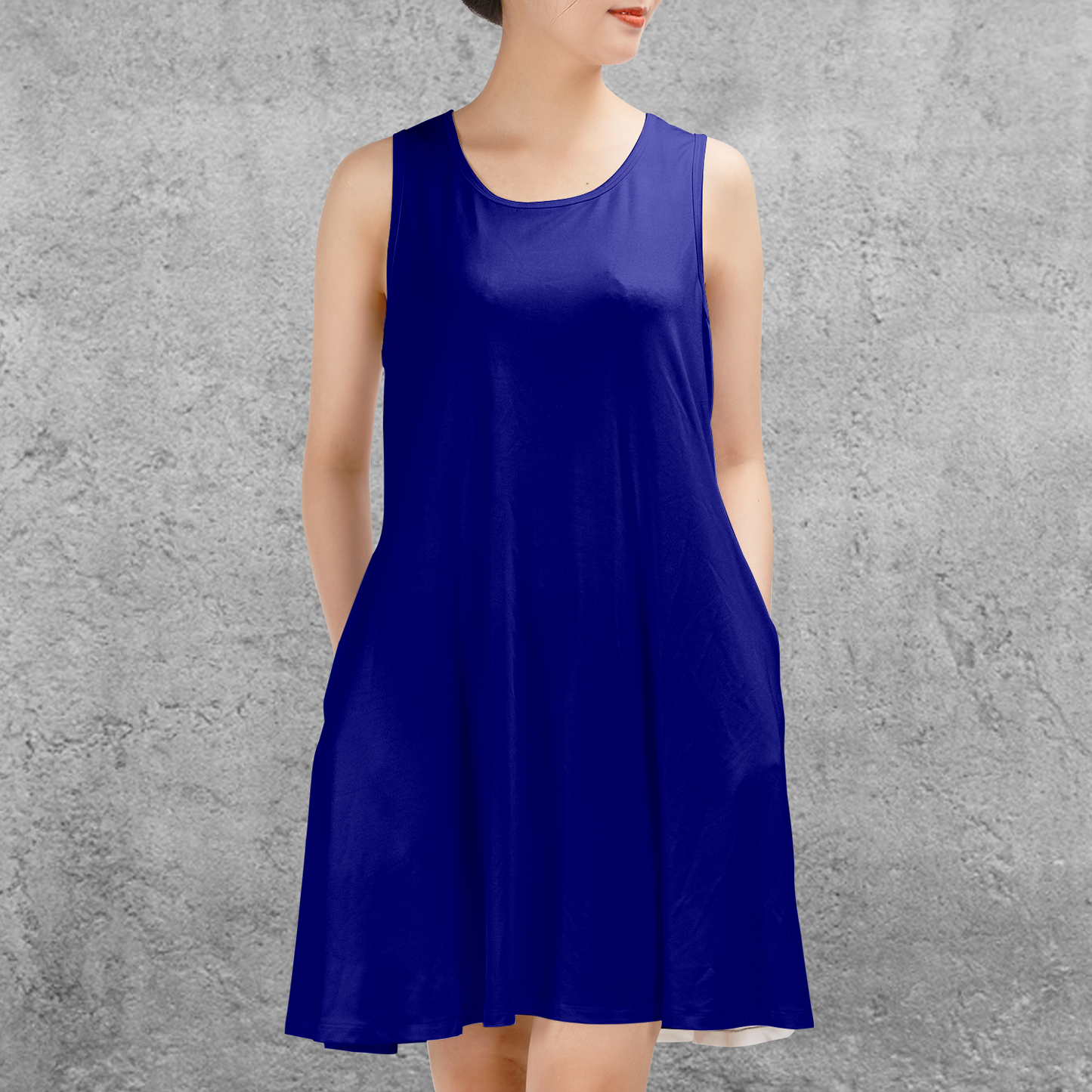 Casual Sleeveless Dress - VPVBSAPE