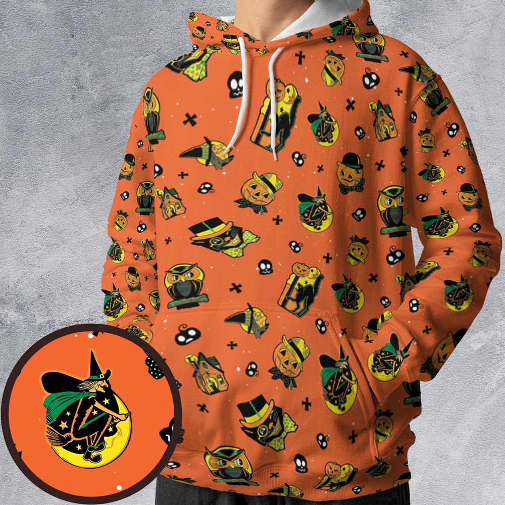 All-over Print Hoodie - PT4YLYS1 -  - 1