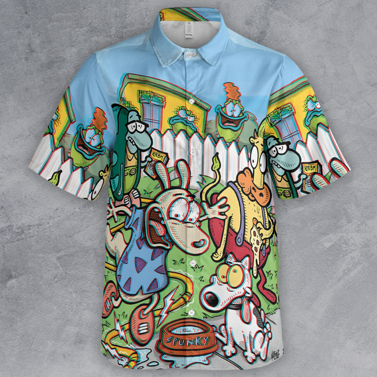 Short Sleeve Button Shirt - C3X83N74