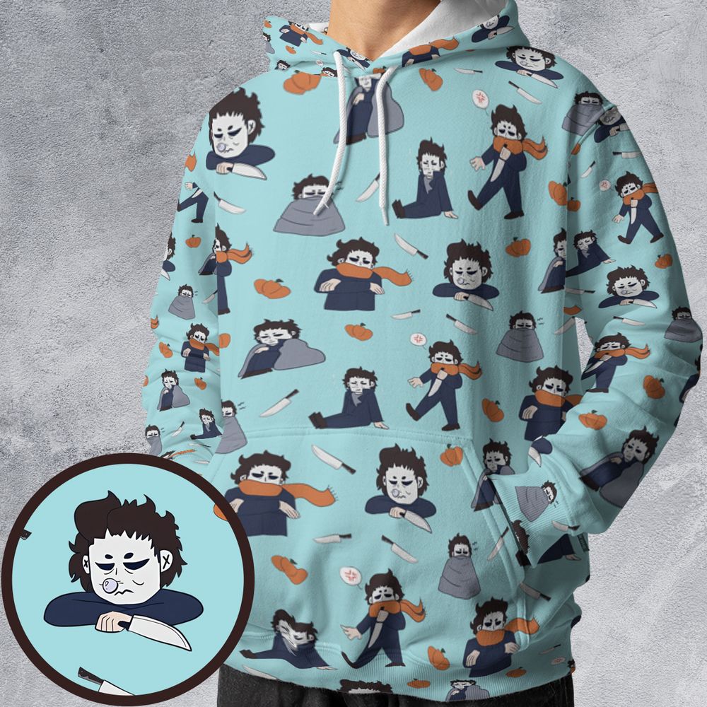 All-over Print Hoodie - SMTWMGXZ -  - 1