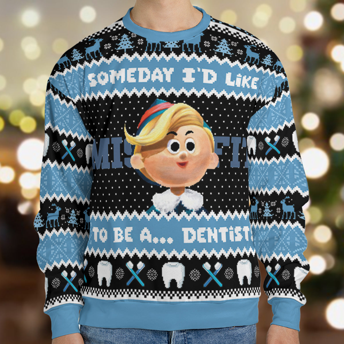 Ugly Christmas Sweatshirt - 9GD6426E