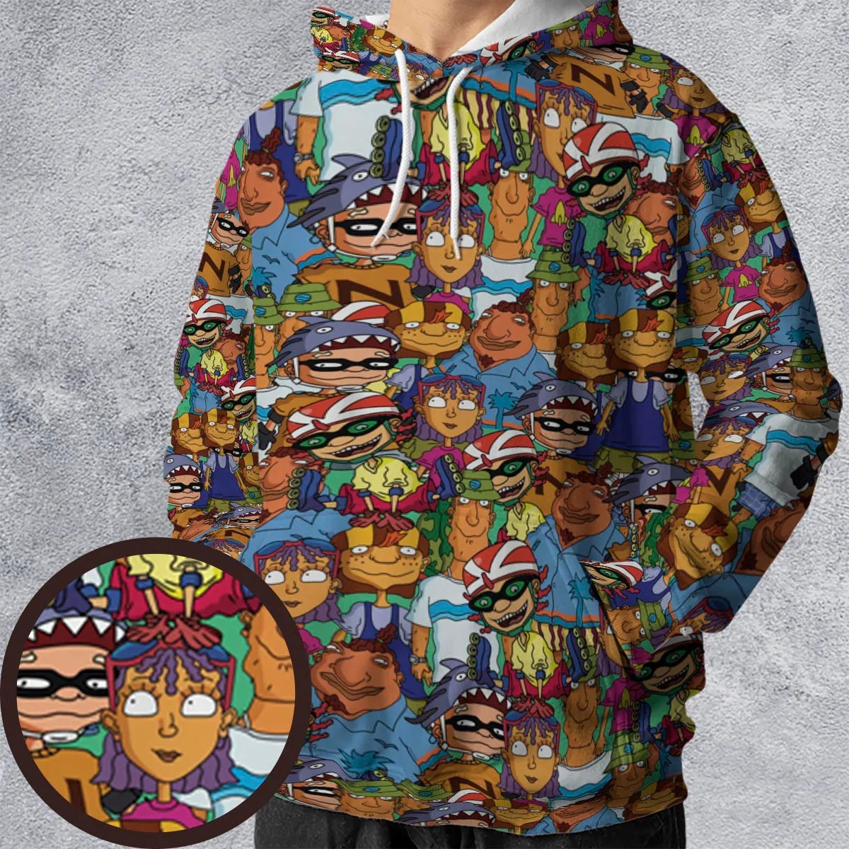 Full Print Hoodie - ZKN2BZPJ