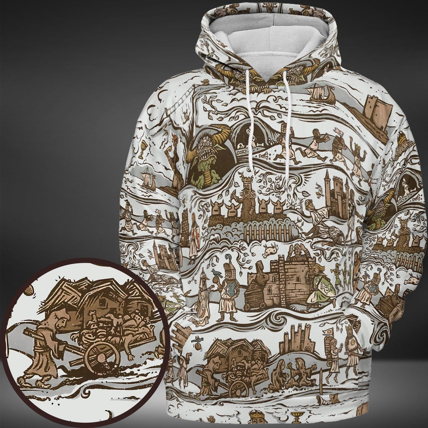 Full Print Hoodie - J42ZMKVP