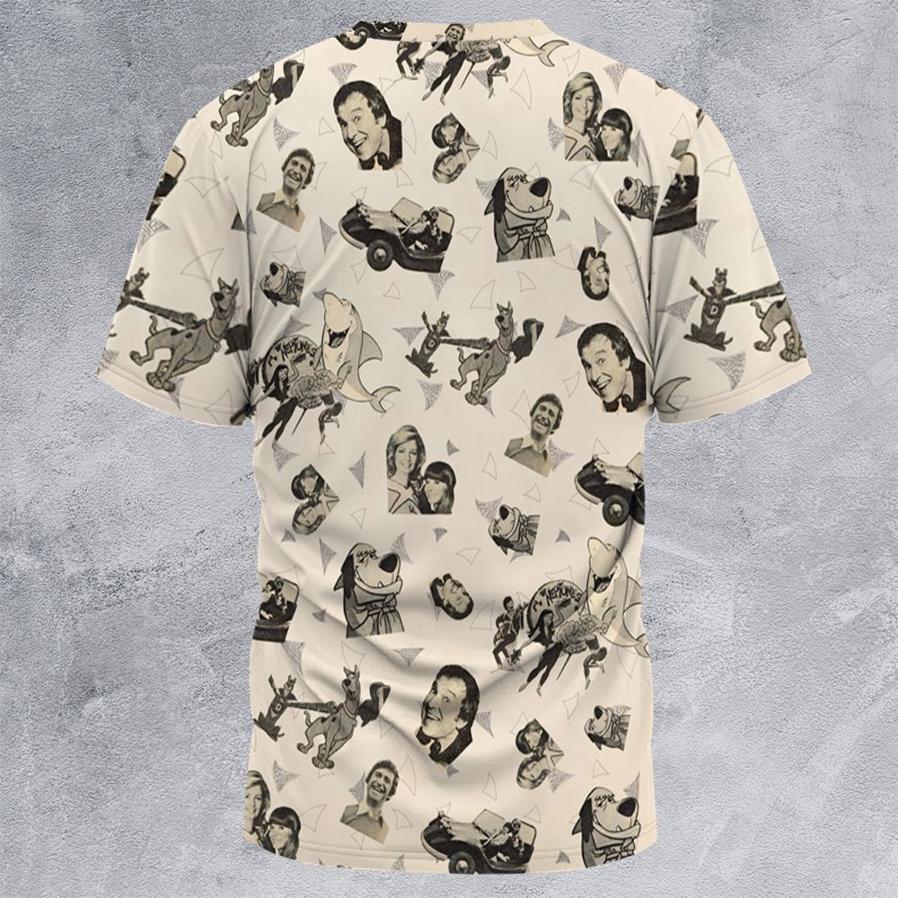 All-Over Print Unisex T-Shirt - WQWSMBLA -  - 4