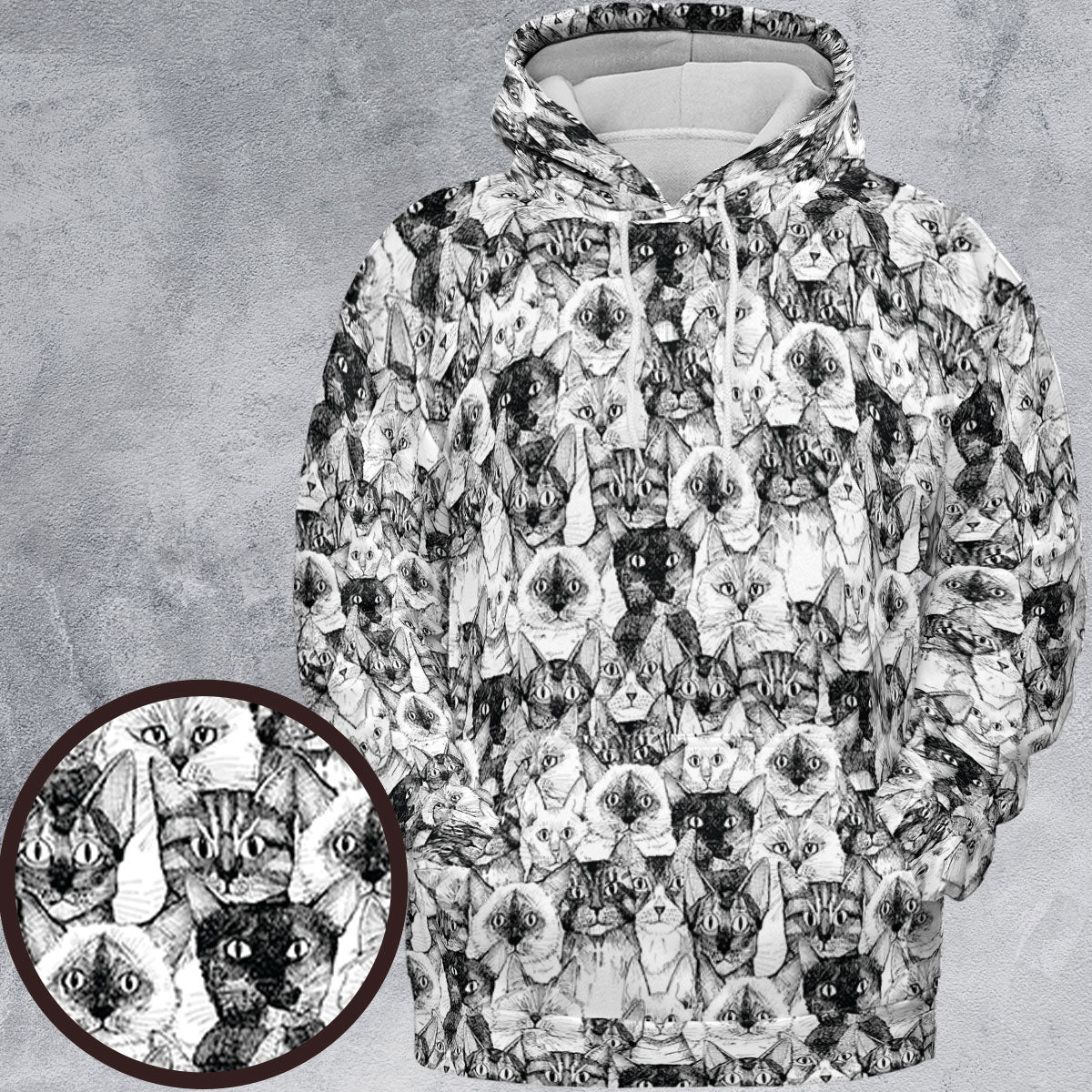Full Print Hoodie - 2L2BSNEX
