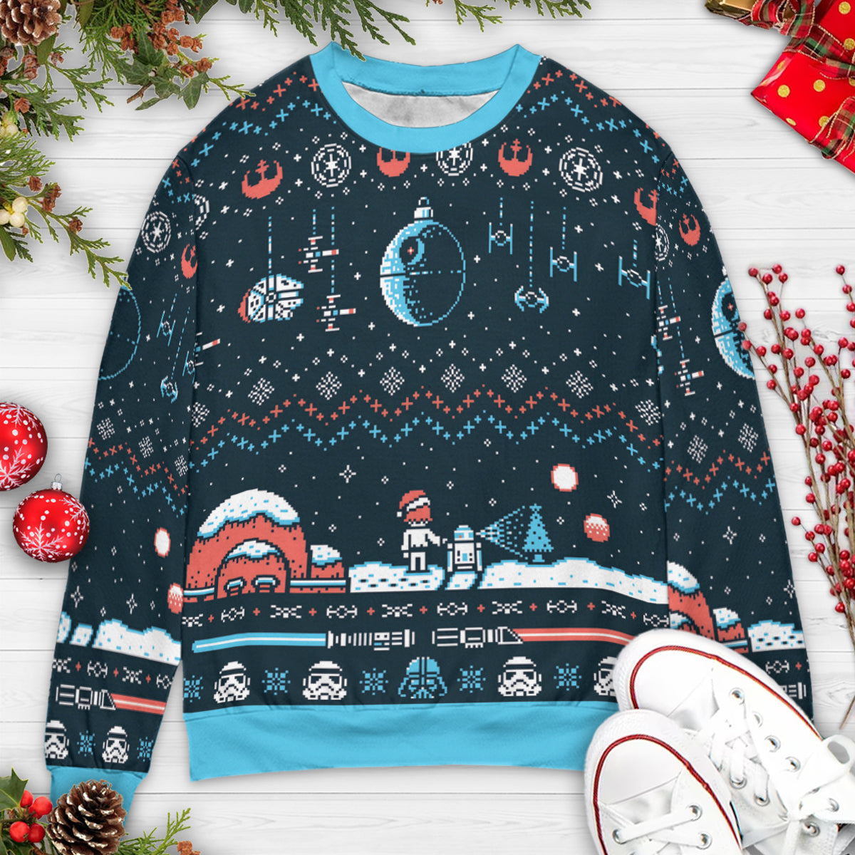 Ugly Christmas Sweatshirt - 66D71HJ7