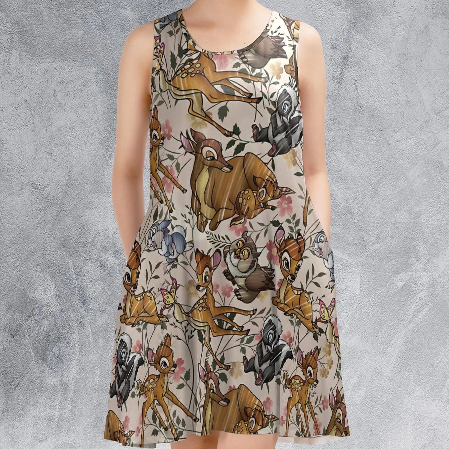Casual Sleeveless Dress - XE9L9JML