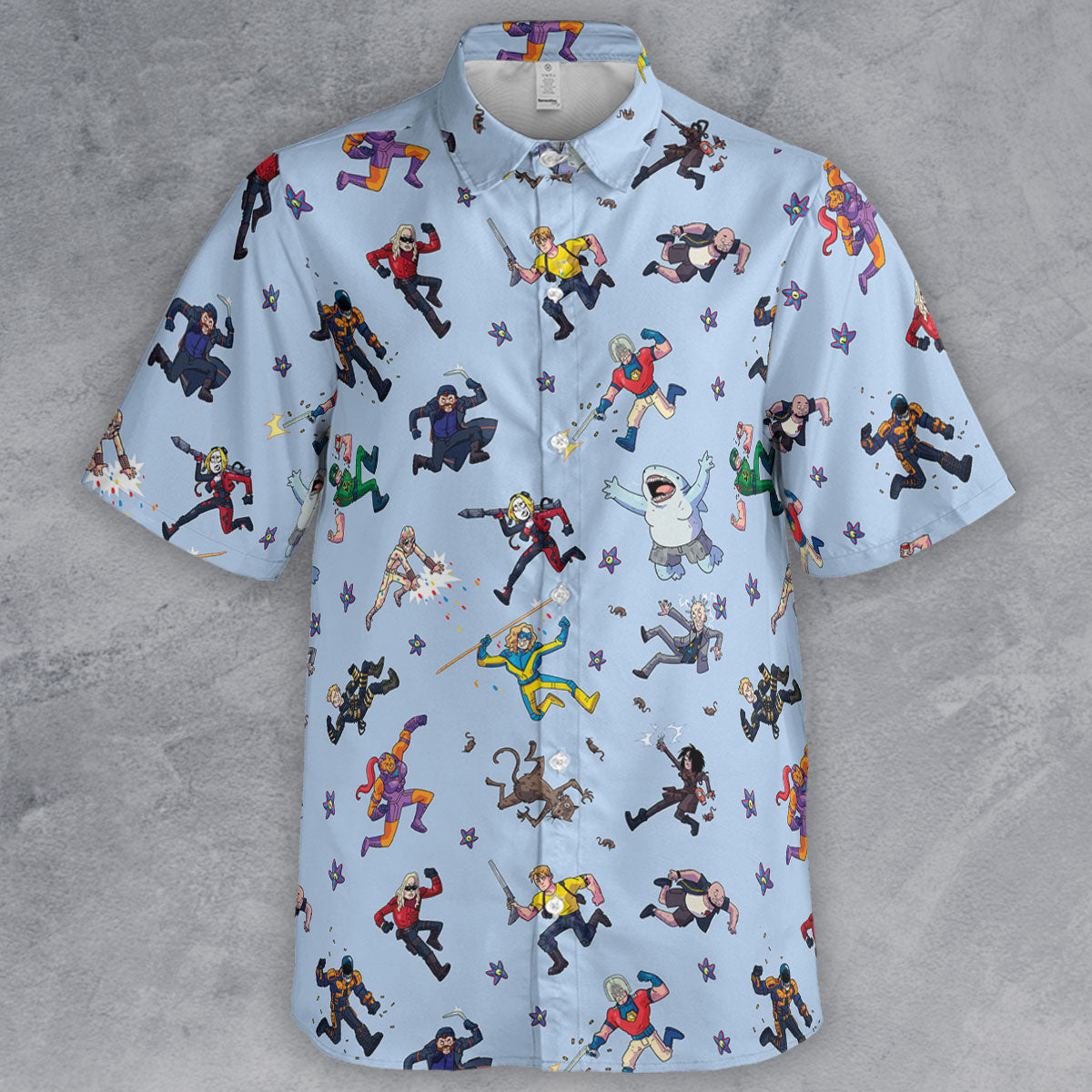 Short Sleeve Button Shirt - BBQNM5K4