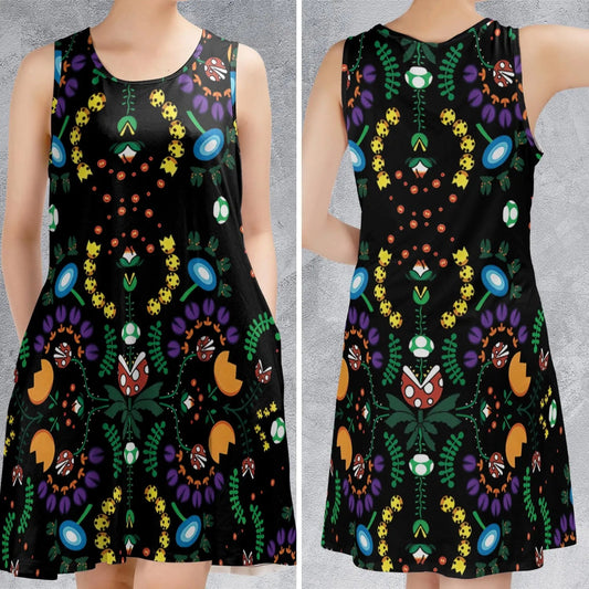 Casual Sleeveless Dress - BGBKPUWB
