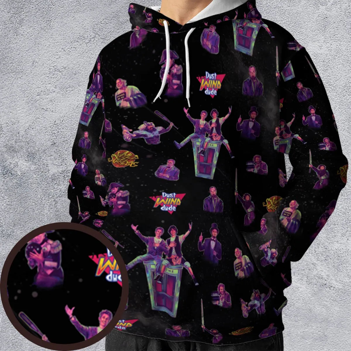 Full Print Hoodie - D8C5Y1U3