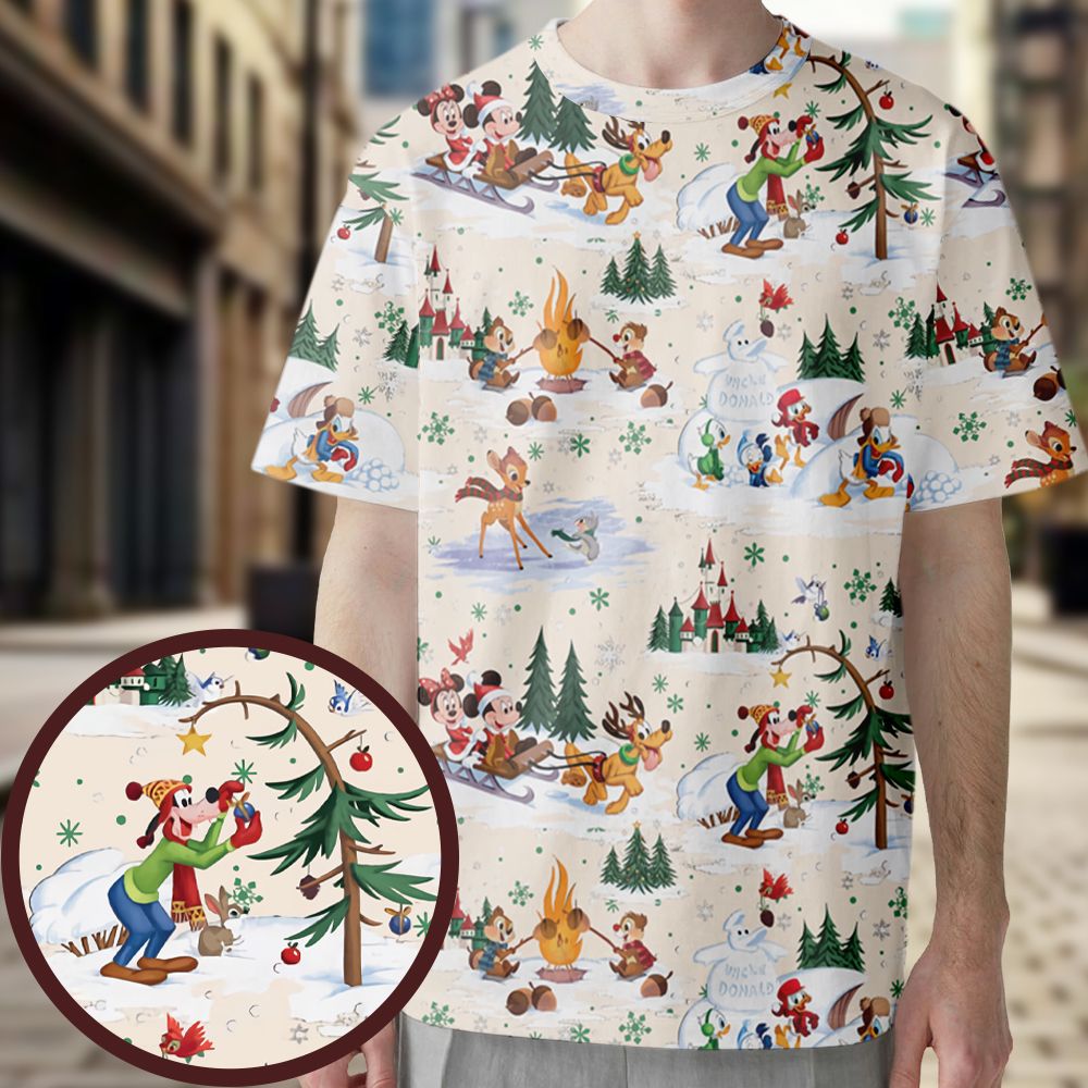 All-Over Print Unisex T-Shirt - Z2Y84PG1 -  - 1