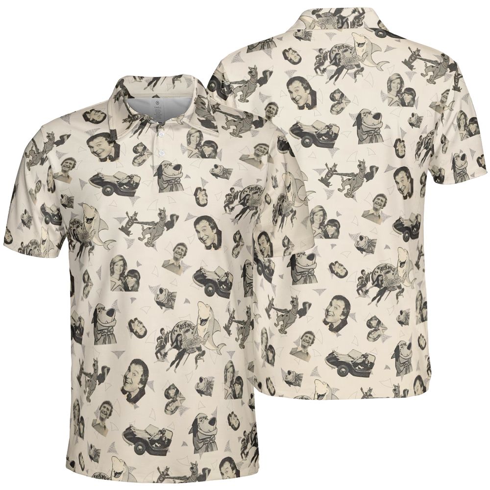 AOP Men/Women Polo Shirt - QFDCAHYP -  - 2