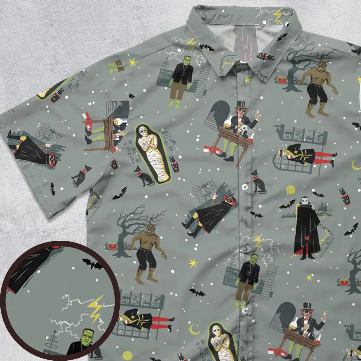 Short Sleeve Button Shirt - HLRTEGAV
