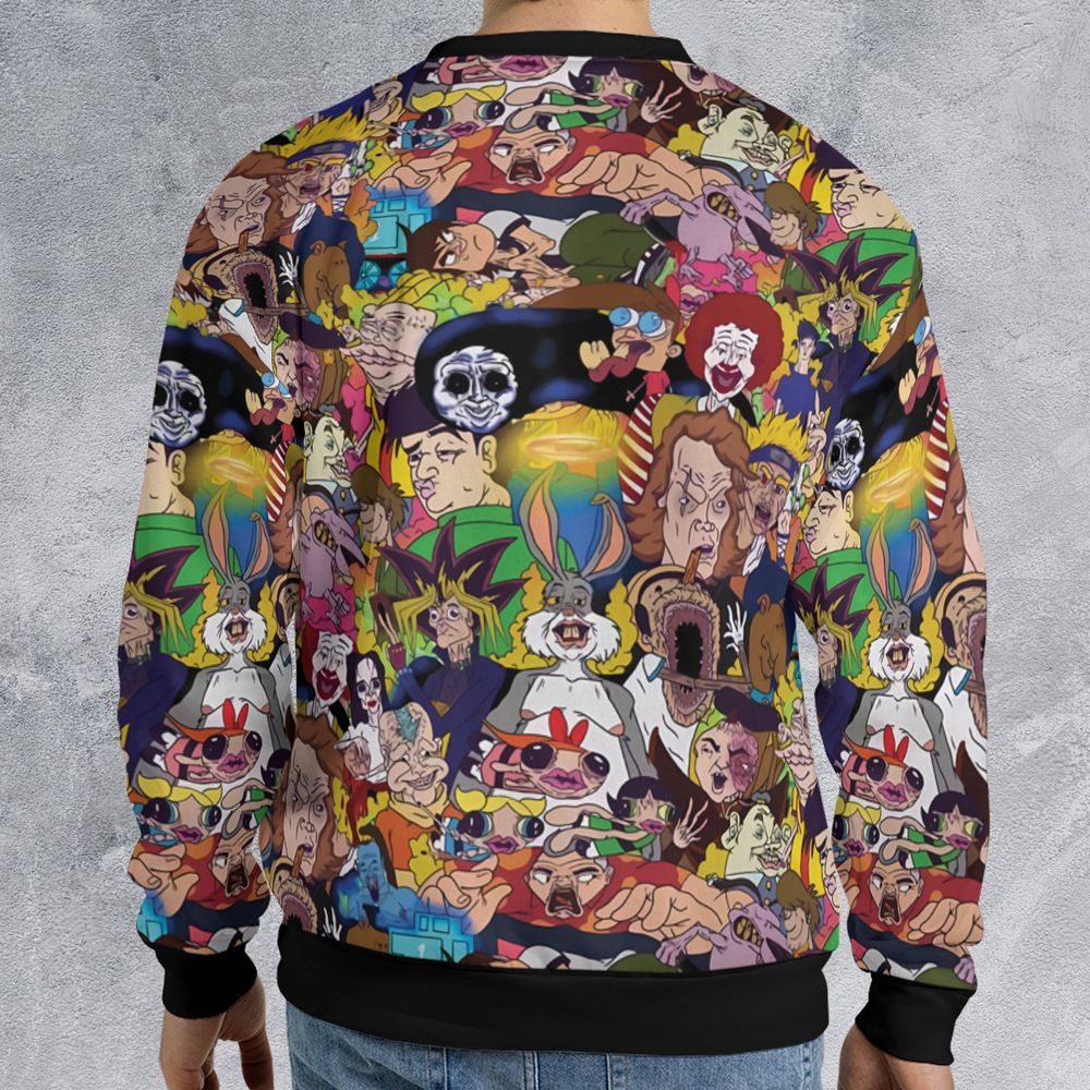 All-over Print Hoodie - KPQKVDU3 -  - 2