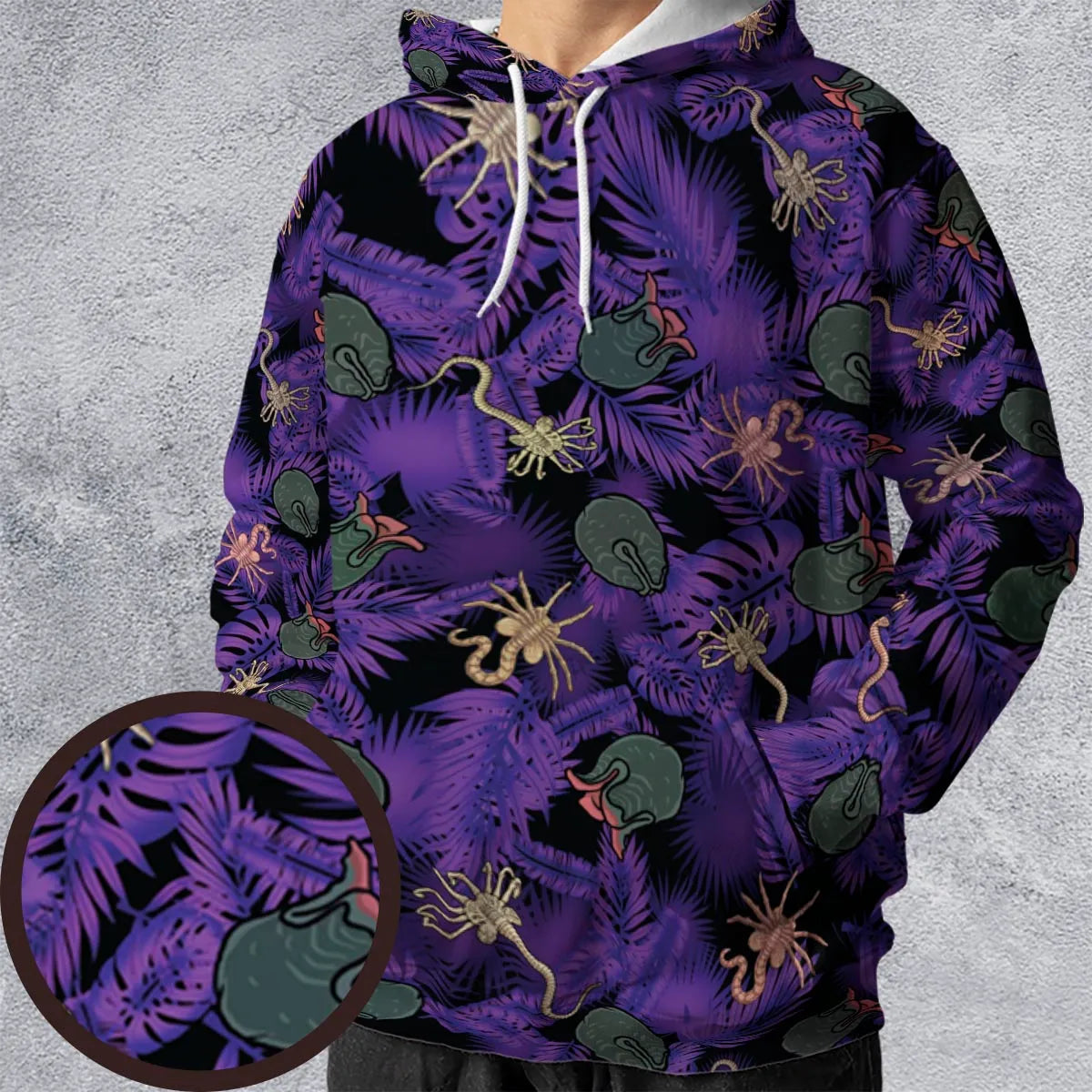 Full Print Hoodie - D239F71A