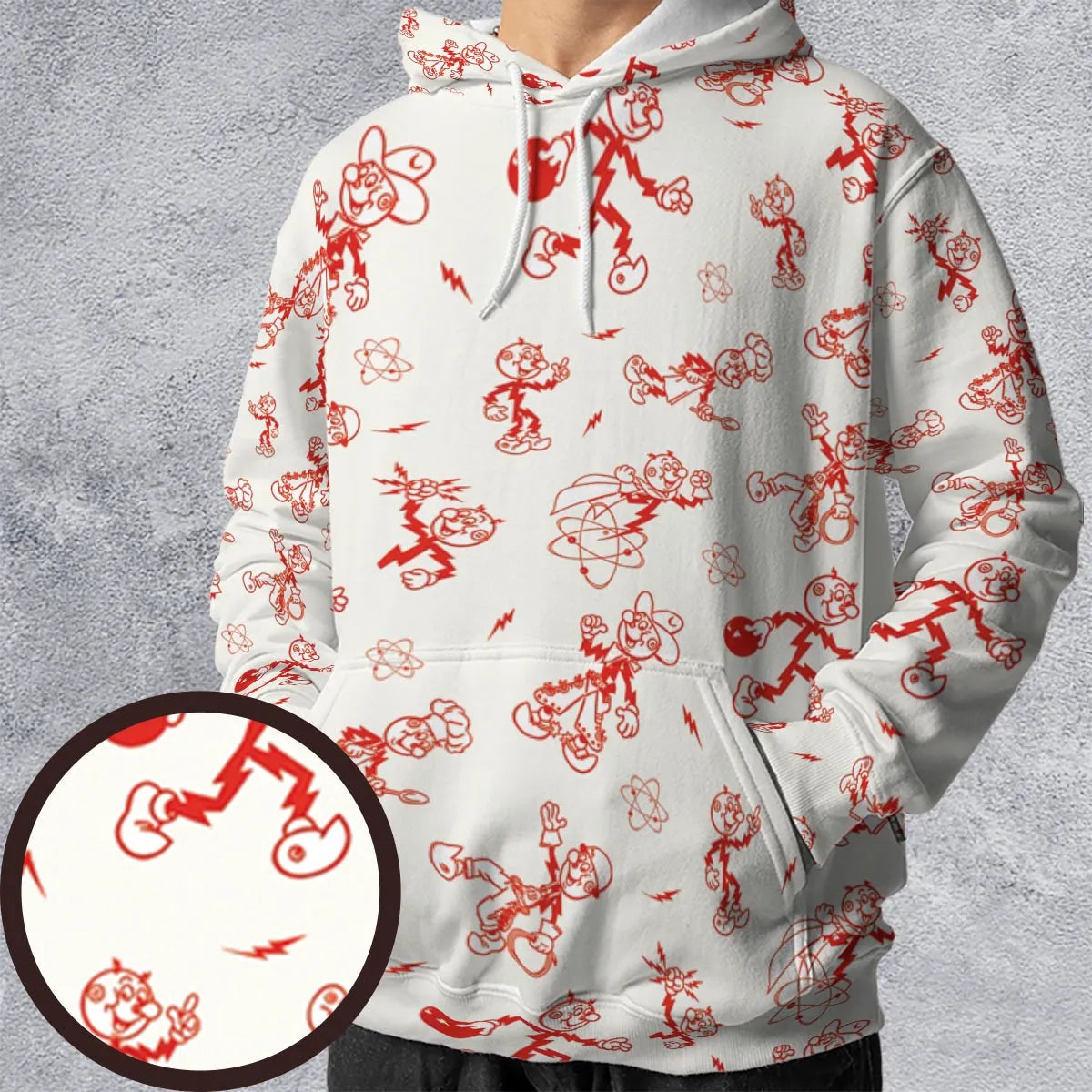 Full Print Hoodie - J5KDHJQU