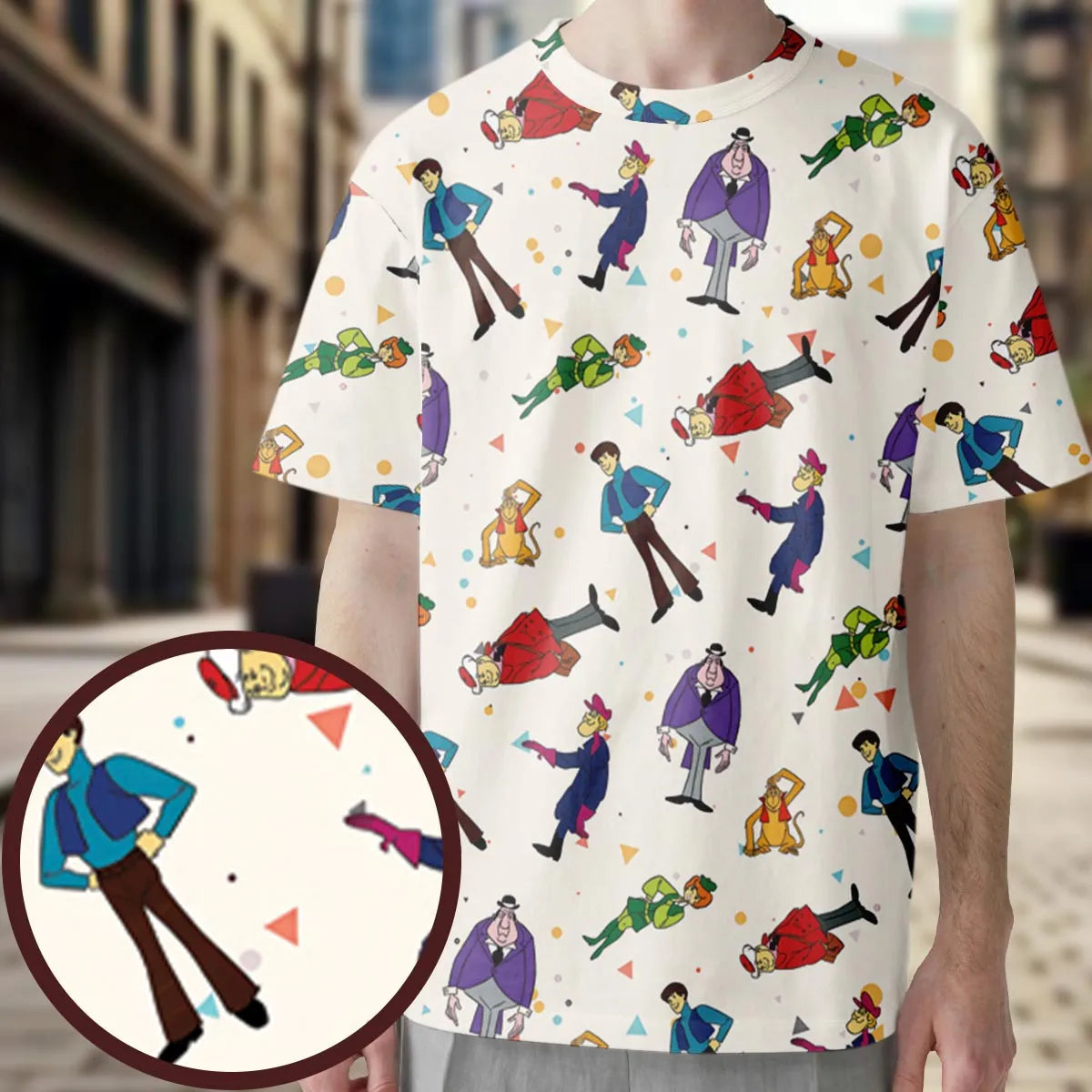 Full Print T-Shirt - E7ZFT1TJ