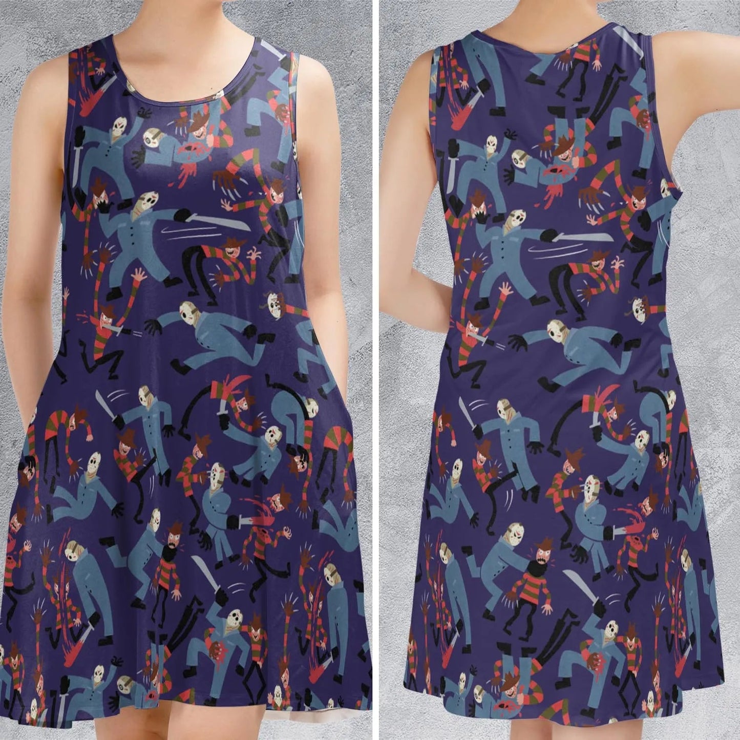 Casual Sleeveless Dress - FVLACGAR