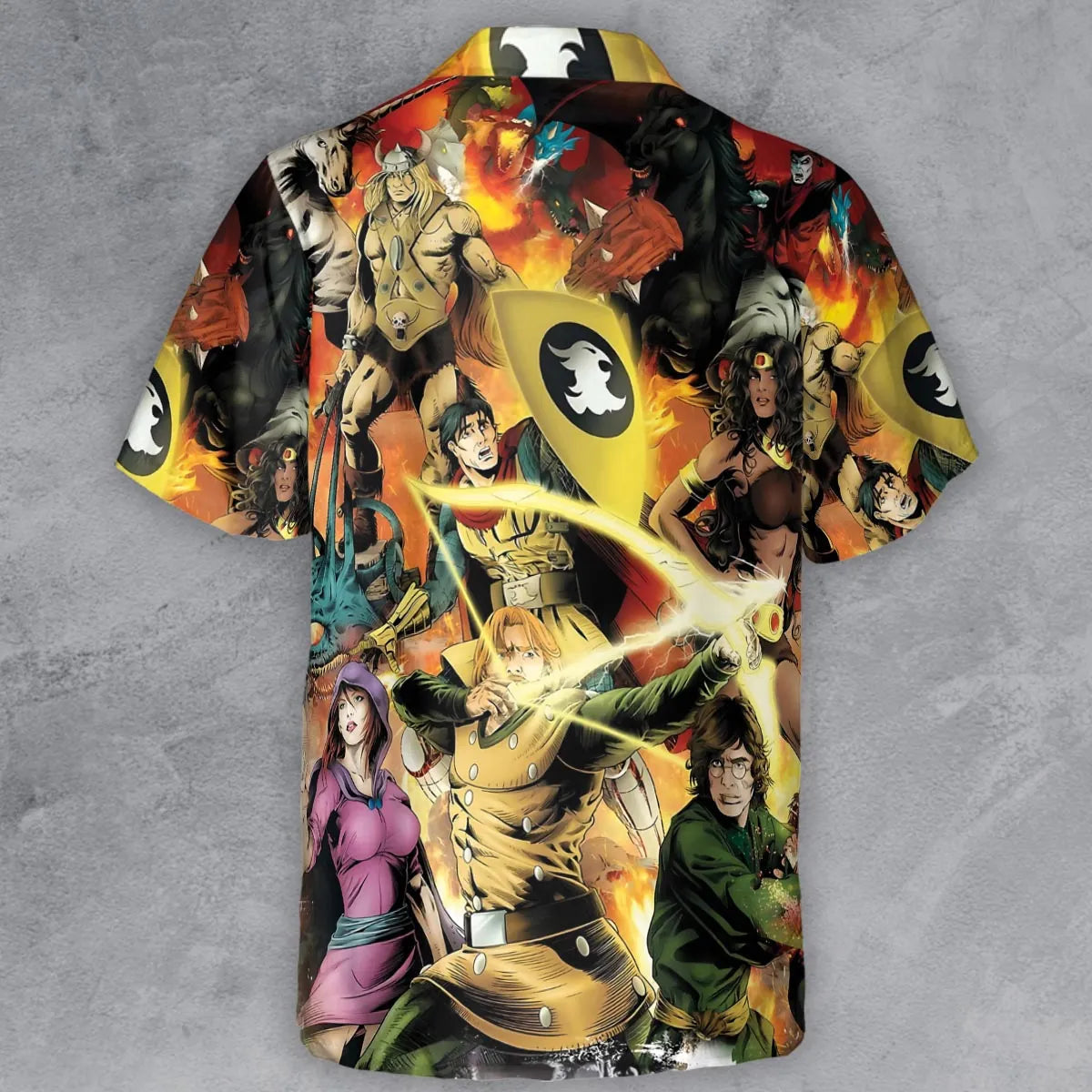 Short Sleeve Button Shirt - MW3BQ5HF