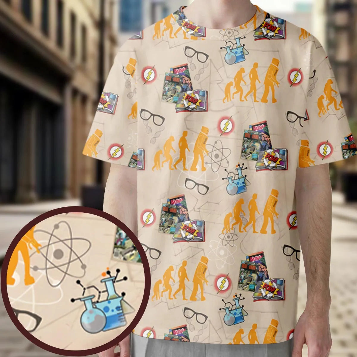 Full Print T-Shirt - MZ2788NT