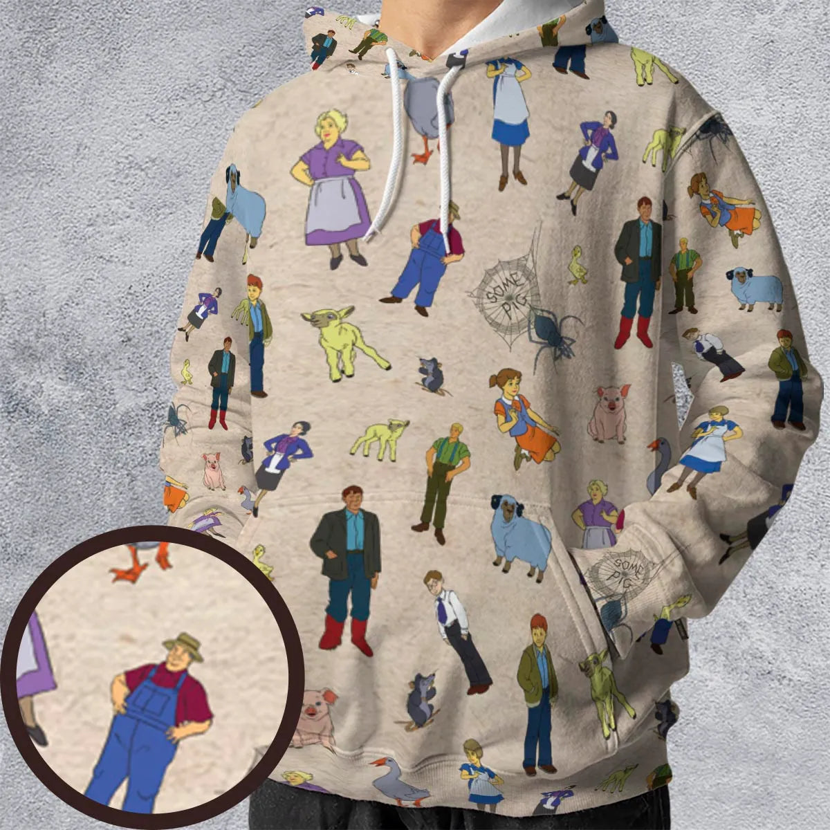 Full Print Hoodie - MG1P1YBK