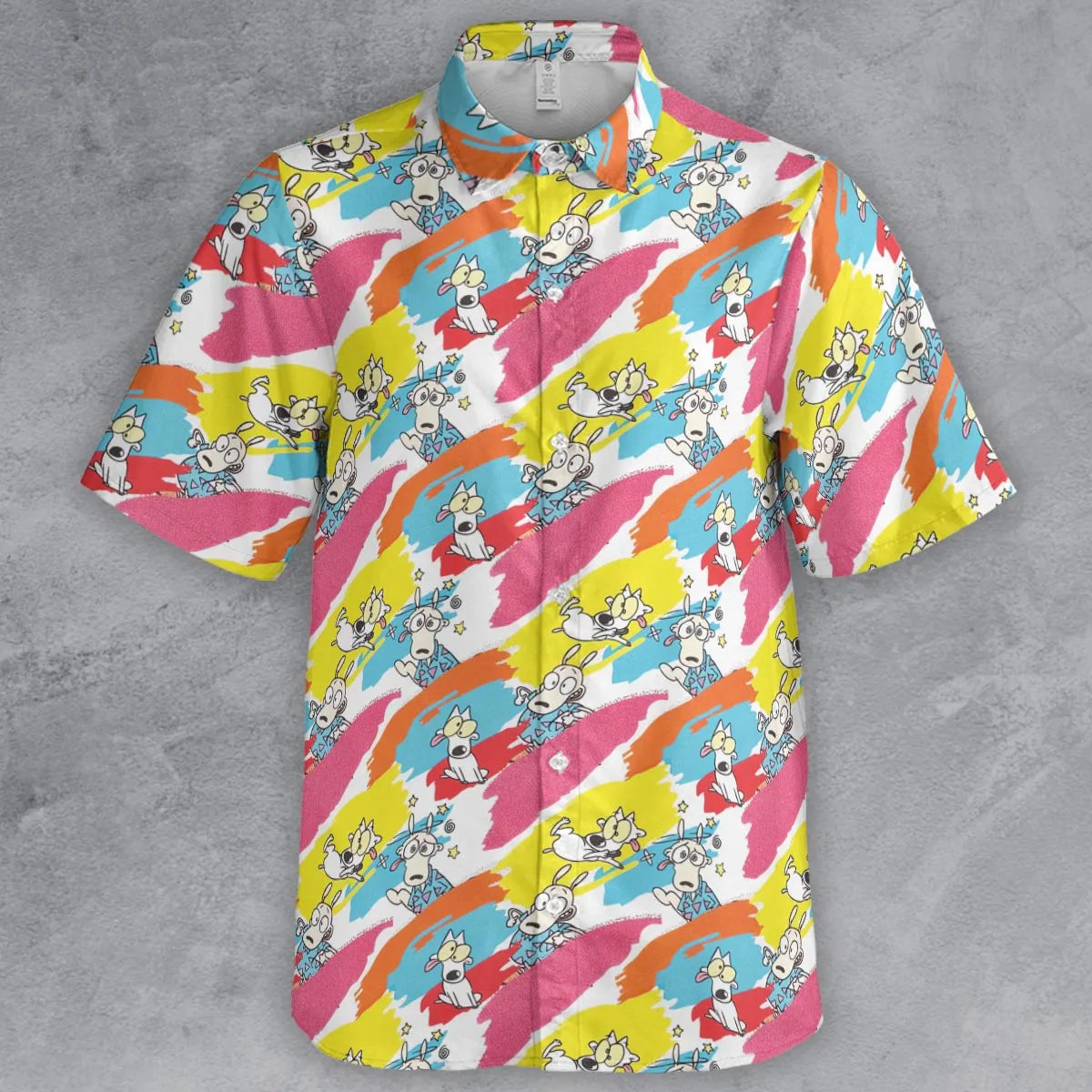 Short Sleeve Button Shirt - SUEAF73P