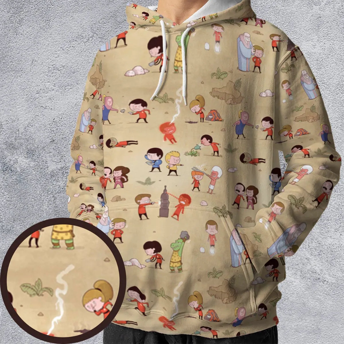 Full Print Hoodie - ZBYU6M1E