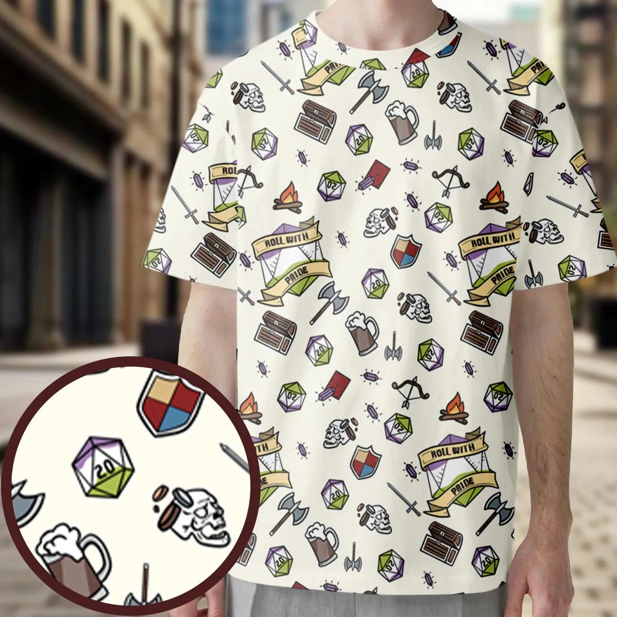 Full Print T-Shirt - DKQQYTWZ