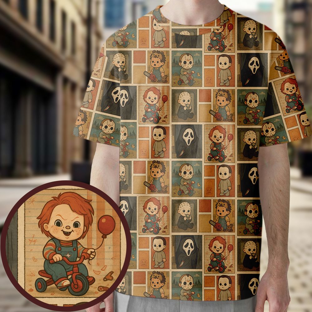 All-Over Print Unisex T-Shirt - BWQDE3PP -  - 1