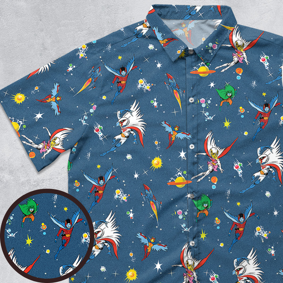 Short Sleeve Button Shirt - 47EQUJEJ