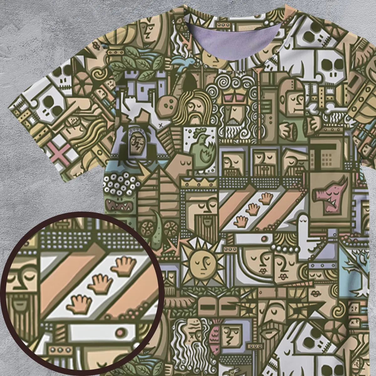 Full Print T-Shirt - FNS29E9Q