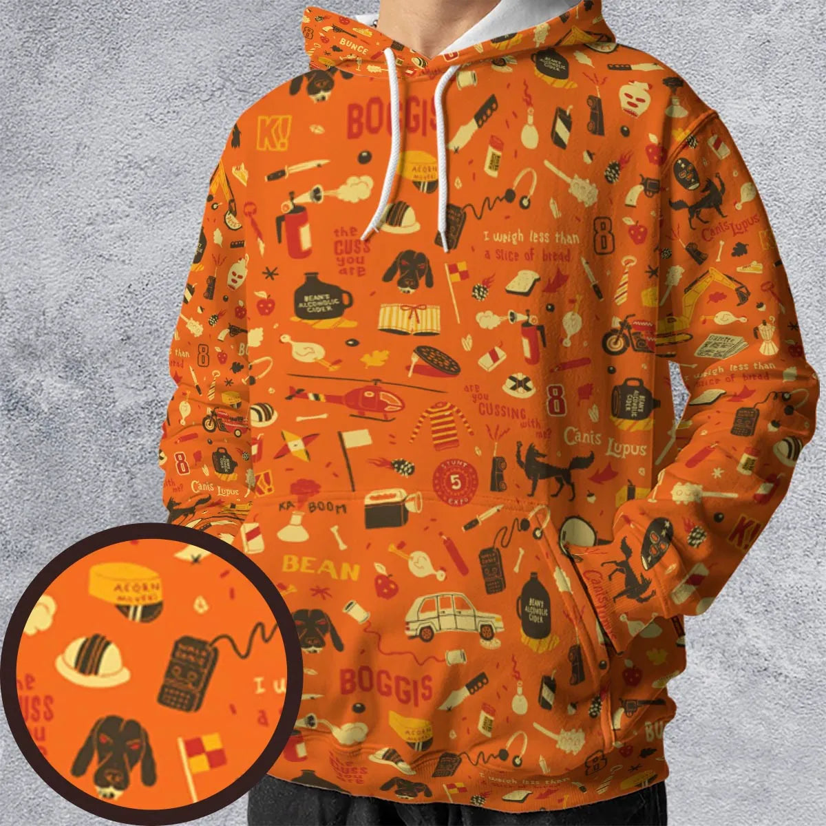 Full Print Hoodie - MFTF8NZT