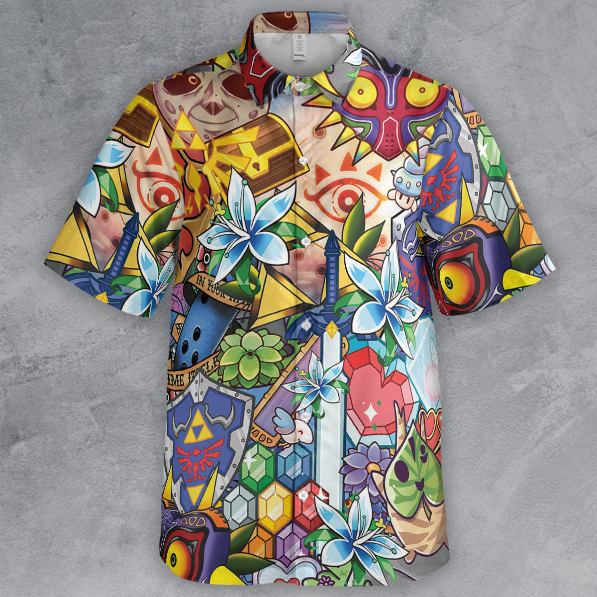 Short Sleeve Button Shirt - CRVN762L