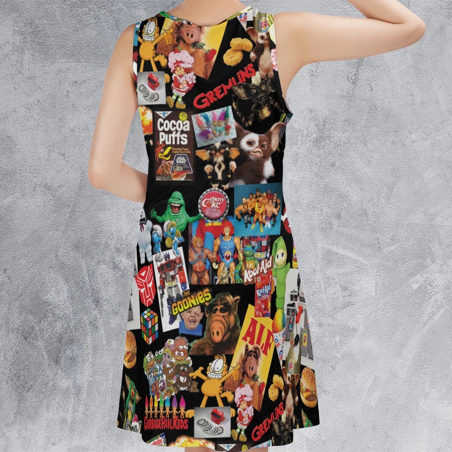 Casual Sleeveless Dress - TP5XDZW7