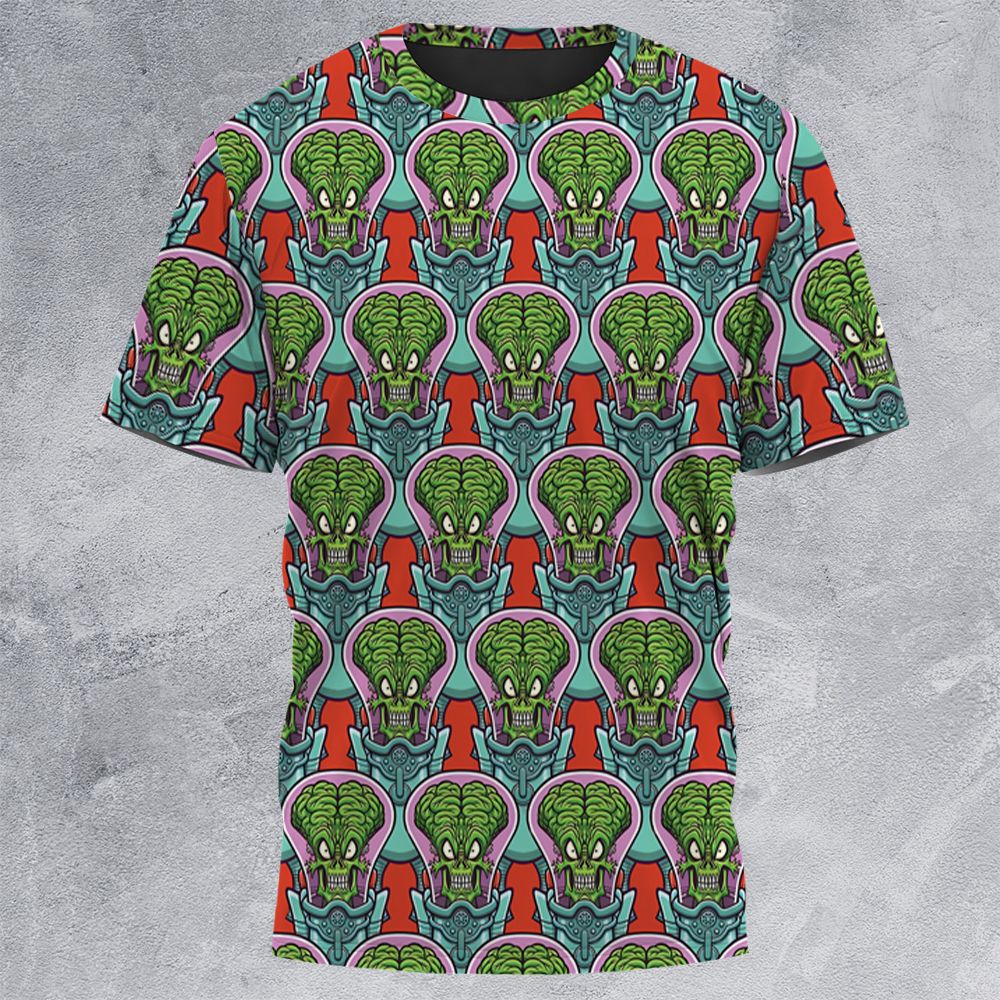 Retro Big-Brain Alien -  - 3