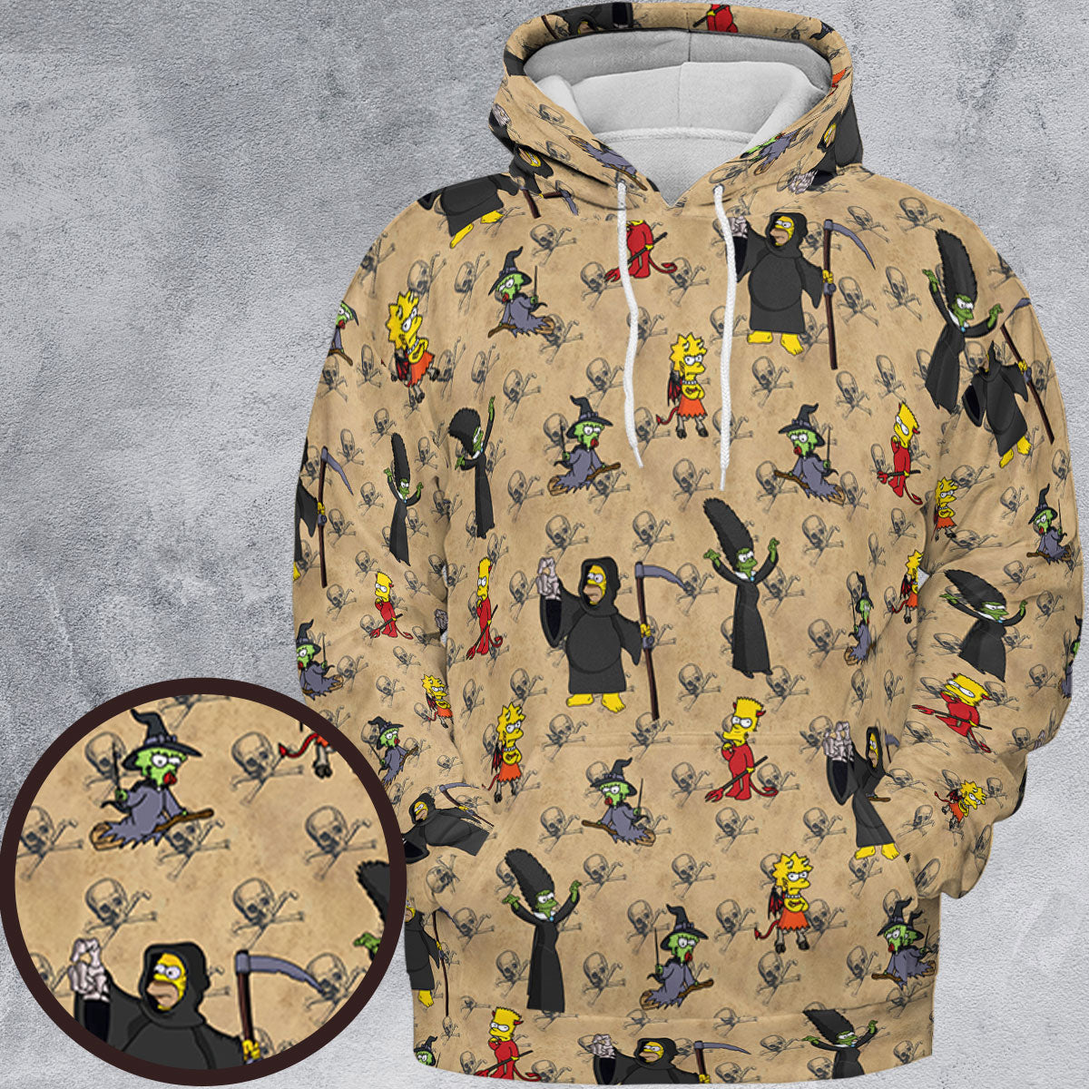Full Print Hoodie - 34F43WQN