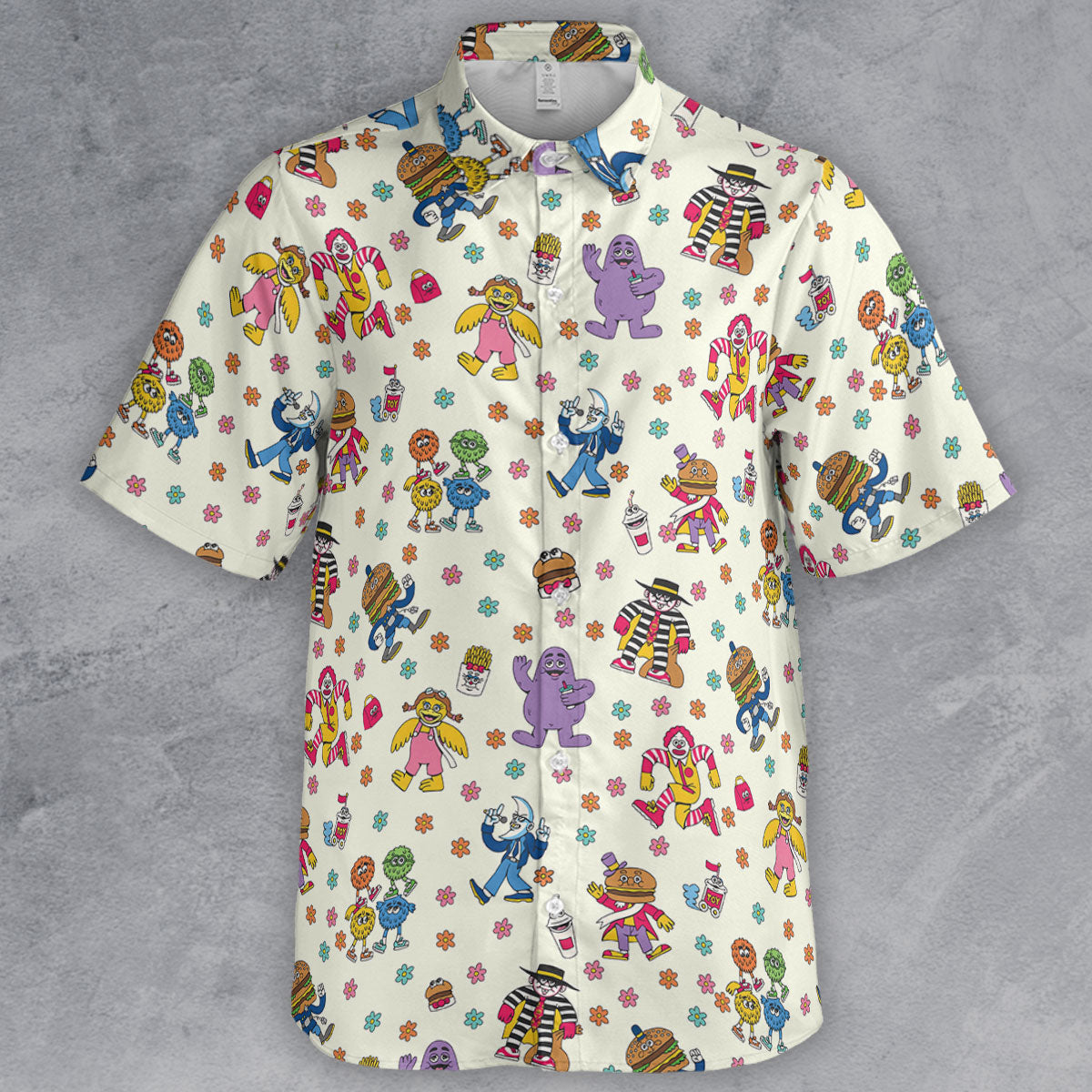 Short Sleeve Button Shirt - 68393ZPH