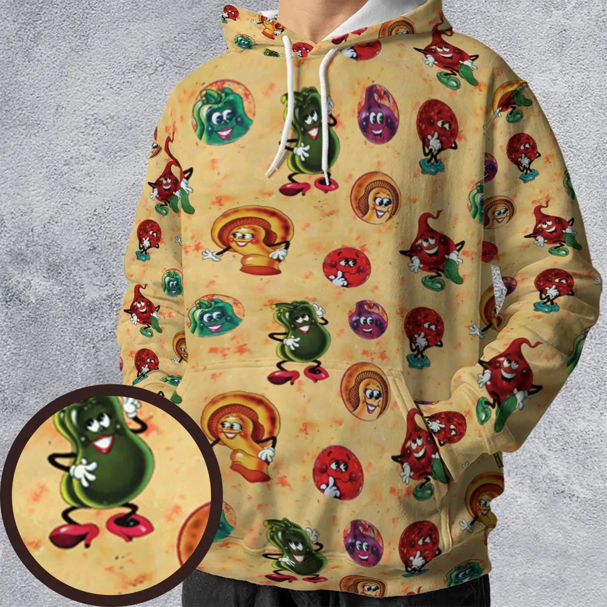 Full Print Hoodie - Y56U8MGD