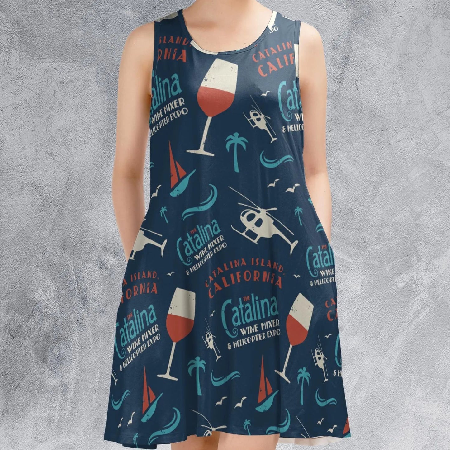Casual Sleeveless Dress - 32S2123P