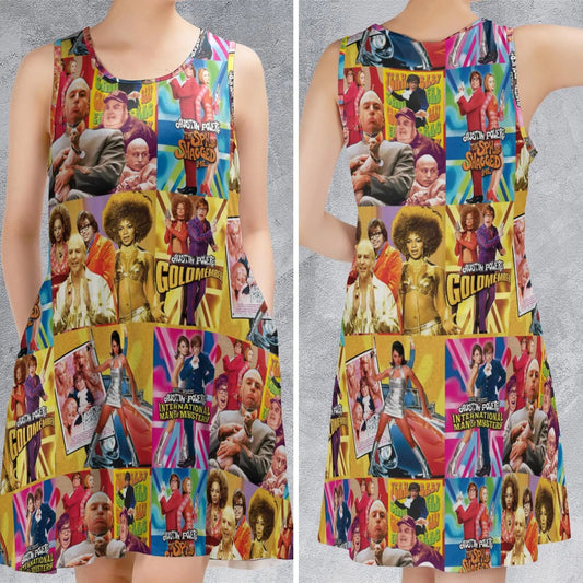 Casual Sleeveless Dress - BJW5RV2T