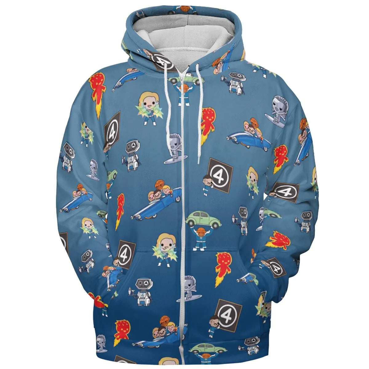 Full Print Hoodie - AJTBNWZG