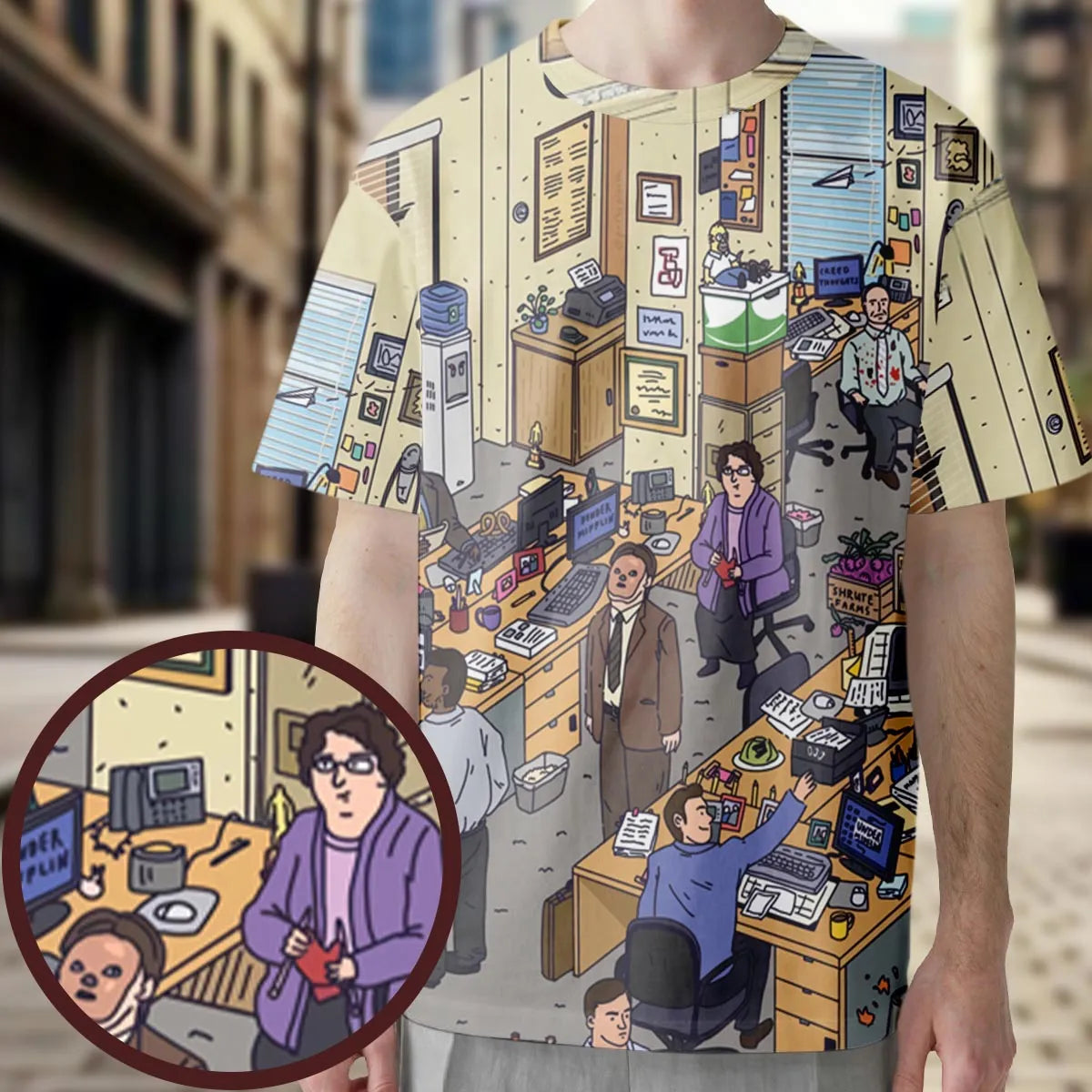 Full Print T-Shirt - 8TZUNJEK