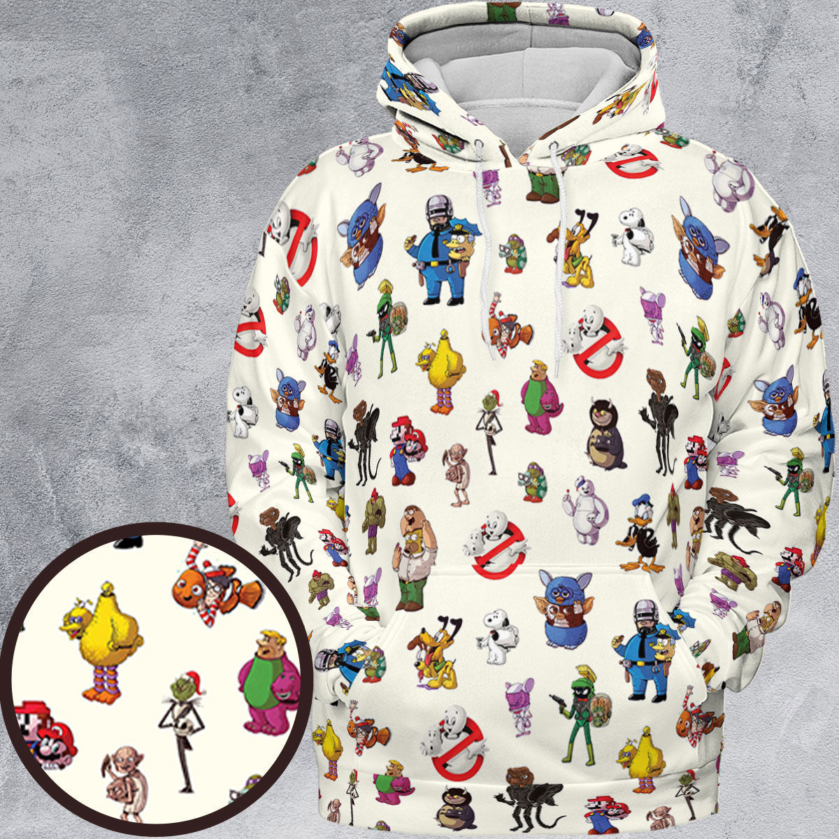 Full Print Hoodie - M9L9JLTP