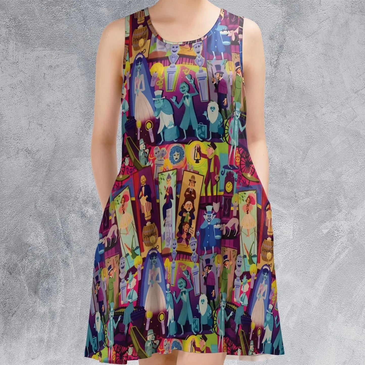 Casual Sleeveless Dress - 4XP6U3G7