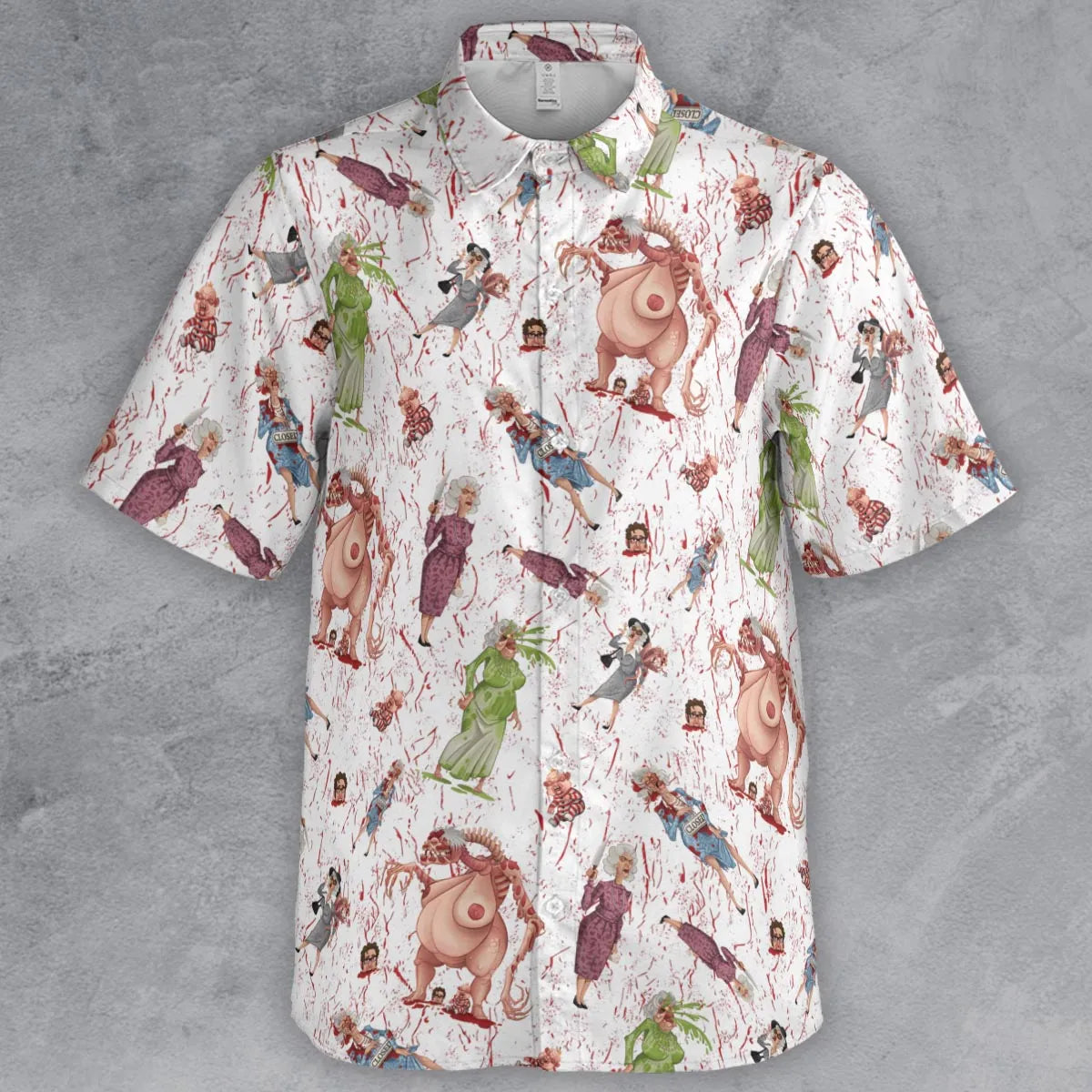 Short Sleeve Button Shirt - 2DDZJ355