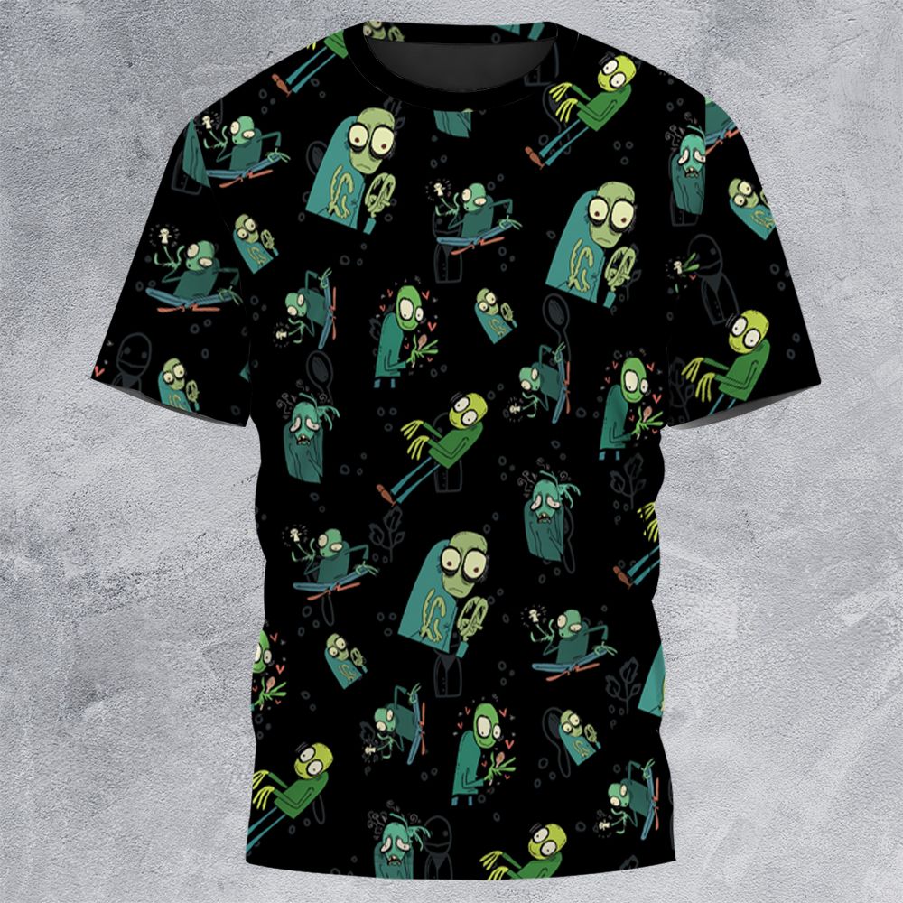 All-Over Print Unisex T-Shirt - 4K7LZEQF -  - 3